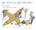 Qu'est ce qu'on dit?